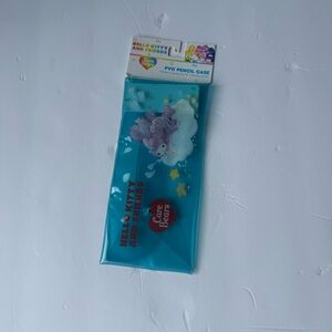 Care Bears X Sanrio Teal PVC Pencil Case